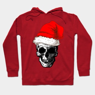 Ho Ho Ho Santa Skull Hoodie